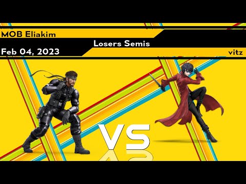 XenoArcadian Losers Semis - Eliakim (Snake) Vs vitz (Joker) - SSBU Ultimate Tournament