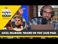 Ariel Helwani: 'Shame On You' Jake Paul For Ripping Luke Rockhold | UFC 278 | MMA Fighting