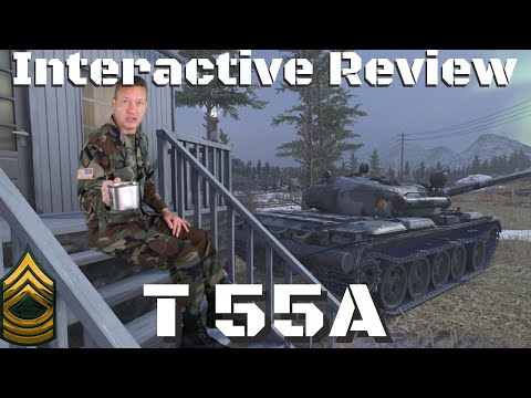 T 55a Interactive Tank Review, World of Tanks Console.