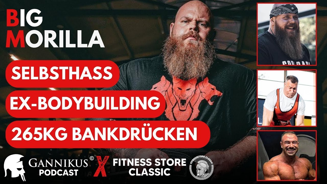 BigMorilla: 265kg Bankdrücken und trotzdem Selbsthass!