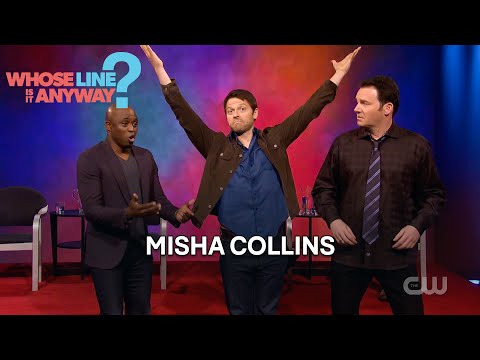 Misha Collins from Supernatural on Whose Line is it Anyway? | The CW