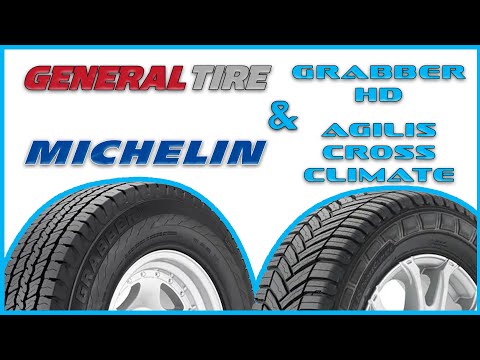 Two Commercial Tires General Grabber HD & Michelin Agilis Crossclimate