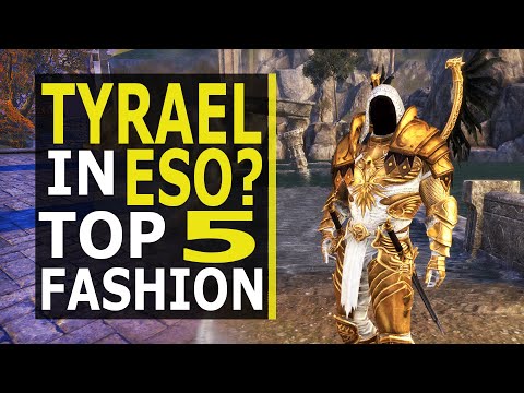 Someone made Tyrael from Diablo in ESO!! Top 5 Fashion Week 14