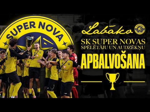 Labāko SK SUPER NOVAS Spēlētāju un Audzēkņu apbalvošana