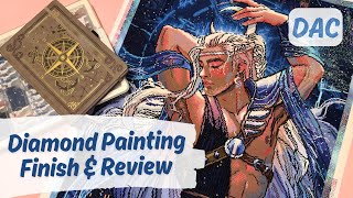 Worth It? (Hmm...) Post Review of "Mani, God of the Moon" from Diamond Art Club and ChrissaBug