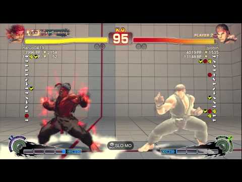 Naruo (Evil Ryu) vs. Motoo (Dictator), Jyobin (Ryu) - SSFIV AE 2012 Match