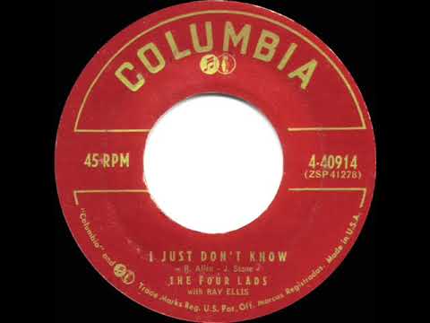 1957 HITS ARCHIVE: I Just Don’t Know - Four Lads