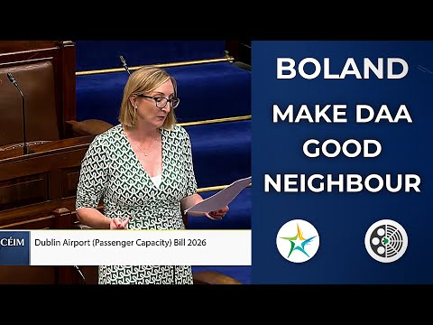 Grace Boland: Demand for DAA to Act as a Good Neighbour