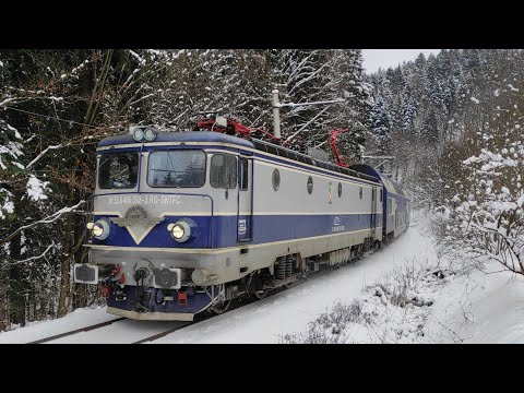 Tren R3006 Brasov - Bucuresti Nord cu 40-0392-3 - 15.01.2021