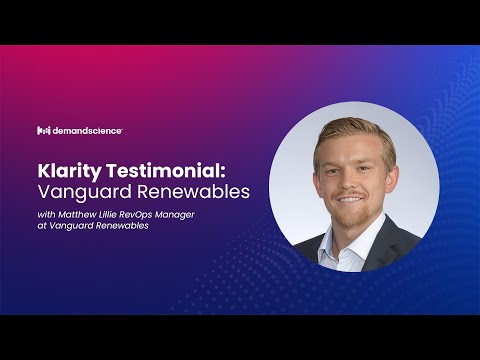 Vanguard Renewables - Customer Success Story (Matt Lillie - RevOps Manager)