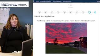 CSUMB Summer Housing Application - Submit Application