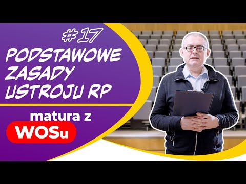 Podstawowe zasady ustroju RP - WOS w Pigułce #17