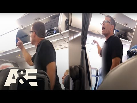 Man Steals Better Seat, RAGES & REFUSES To Leave JFK Airport | Fasten Your Seatbelt | A&E