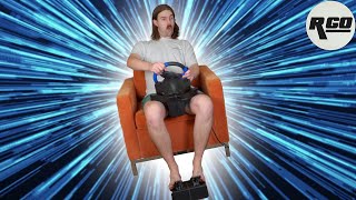 A Logitech steering wheel from 2005?