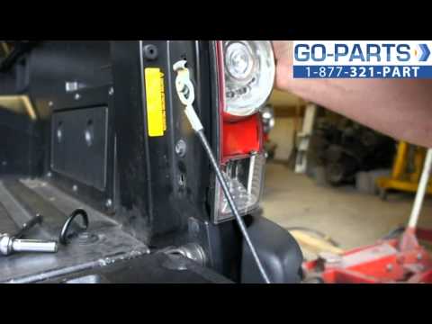 Replace 2009-2011 Toyota Tacoma Tail Light / Bulb, How to Change Install 2010 TO2801177 81550-04160