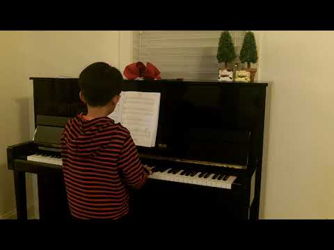 Yejun B. Lee's Hand bell Choir Performance (on piano)