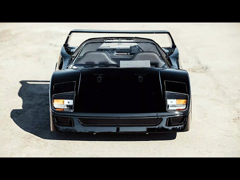 Miniaturowa replika Ferrari F40 dla dzieci i dorosłych – rzadki F-Racer Junior z 1992 roku trafi ...