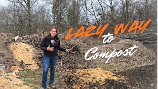 The Easiest Way to Compost at Home (No Turning Required!)  #composting #gardening