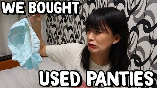We Bought Used Panties From A Gacha Machine