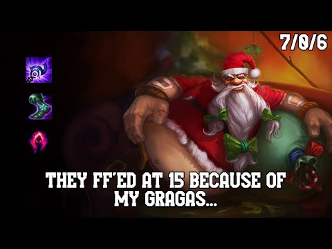 DARK HARVEST Gragas Destruction