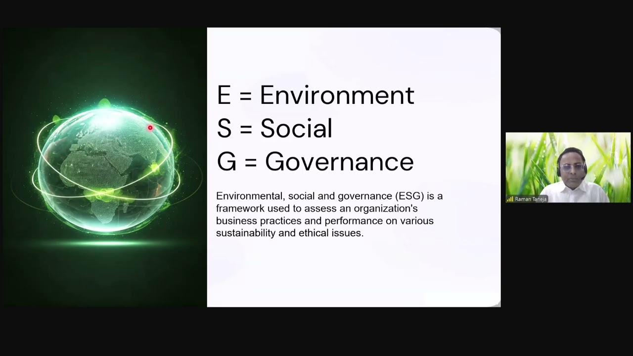 Webinar on “Key Considerations in Audit of ESG ” - 27092024
