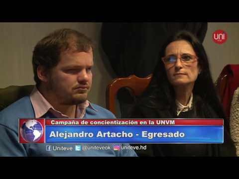 Campaña de concientización en la UNVM