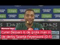 Matchwinner Dessers na Sparta-Feyenoord: 'Zeker na RKC is dit een extra grote ontlading'