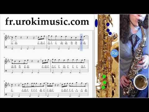 Cours de Saxophone Alto Vaina Loca - Ozuna x Manuel Turizo Tuto Partitions um-ih829