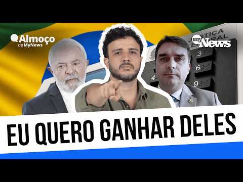 RENAN SANTOS DISPARA: “NÃO SOU TERCEIRA VIA, QUERO GANHAR DE LULA E BOLSONARO”
