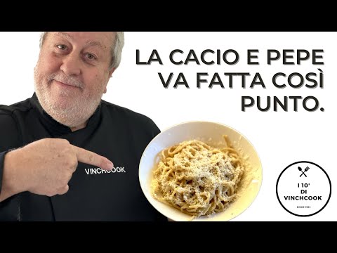 LA CACIO E PEPE VA FATTA COSÌ, AND STOP