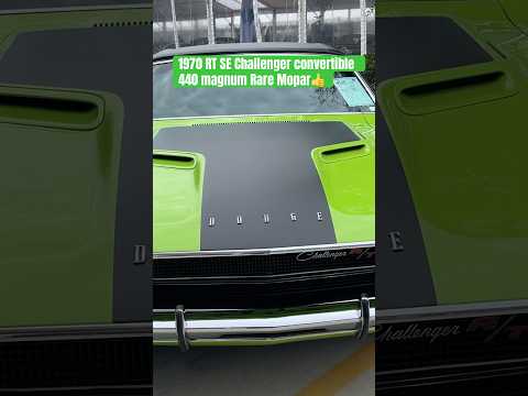 1970 Challenger convertible RT SE 440 Magnum Rare Mopar👀#mopar ￼