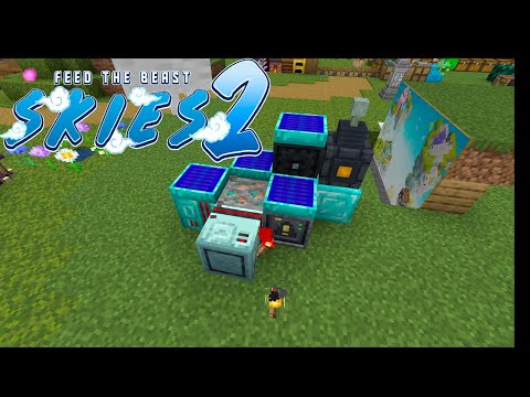 Automating Ore Generation with Actually Additions! (Part 2) FTB Skies 2 Ep 8