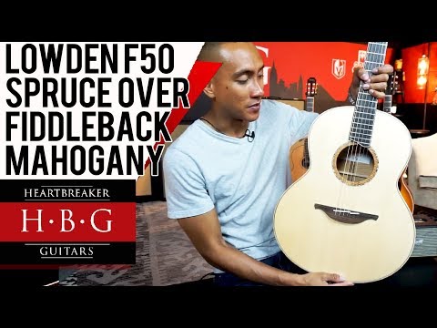 Lowden F50 Spruce over Fiddleback Mahogany