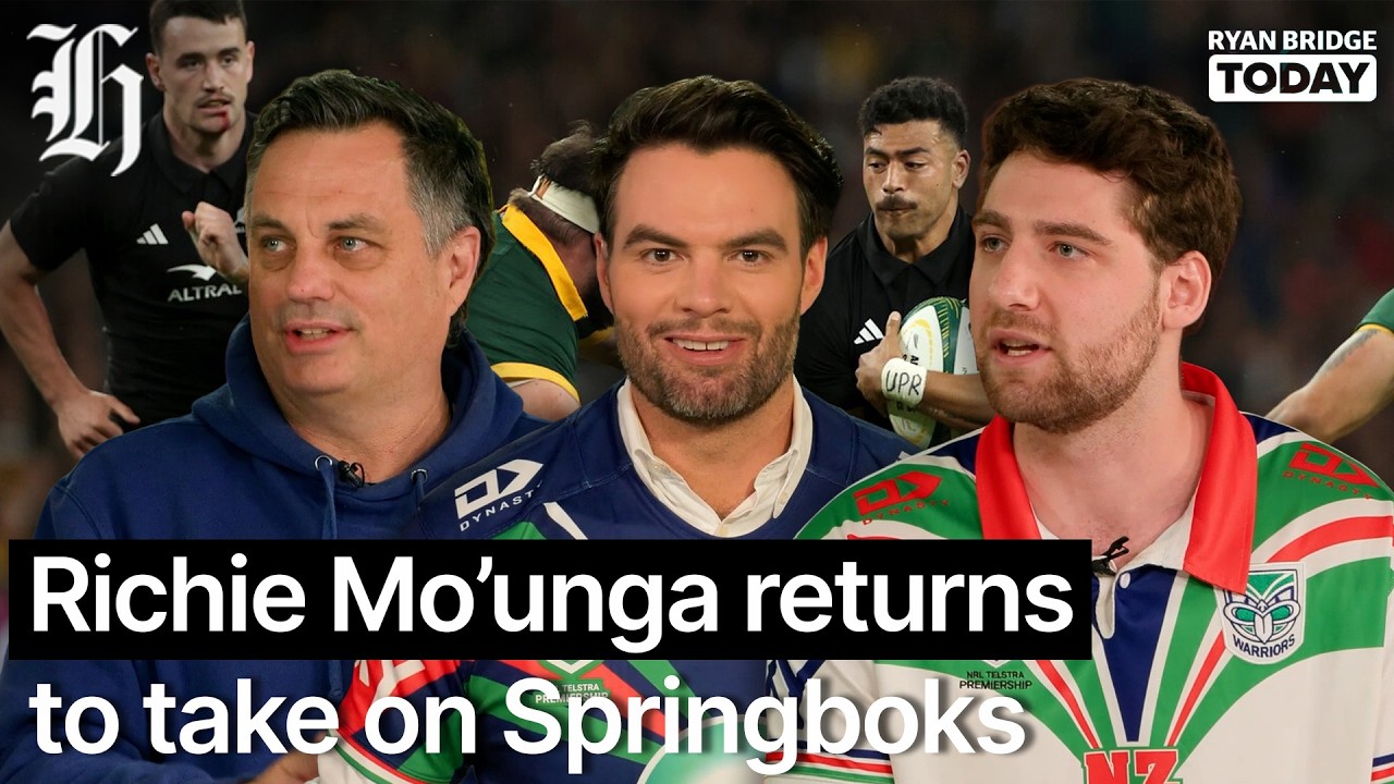Sport Panel: Richie Mo’unga returns to take on Springboks | Ryan Bridge TODAY