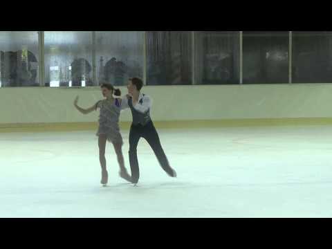 14 E. TKACHENKA / Y. GULITSKI (BLR) - ISU JGP Sencila Bled Cup 2012 Junior Ice Dance Short Dance
