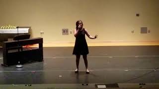 Don&#39;t Rain On My Parade performed by Alexia Carter