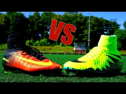 Ronaldo vs Neymar Boots : NIKE Superfly 5 vs Hypervenom 2 TEST