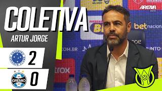 COLETIVA ARTUR JORGE | Cruzeiro x Grêmio - Brasileirão 2026