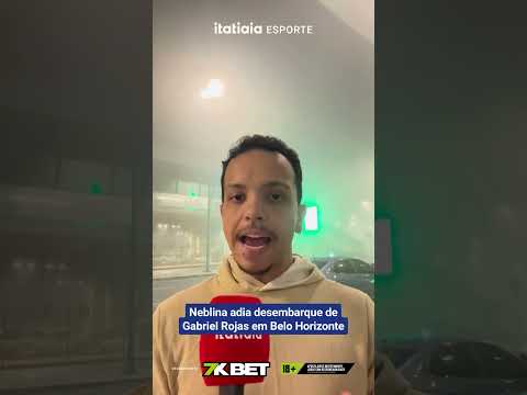 IMPREVISTO NA CHEGADA: LATERAL GABRIEL ROJAS TEM VOO DESVIADO E ADIA DESEMBARQUE EM BH