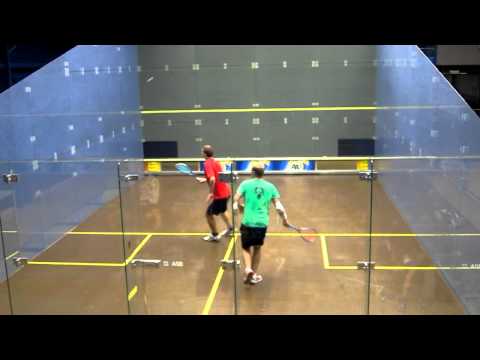 Vlaams Kampioenschap Squash 2012: Kristof Van der Heggen vs Jan Van den Herrewegen