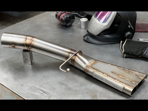 Fabricating a custom rally style side exit exhaust pipe from start to finish