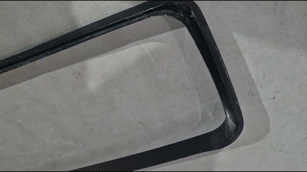 Mercedes G сlass W465 2025- рр. Рамка решітка радіатора Carbon V1 Video 1