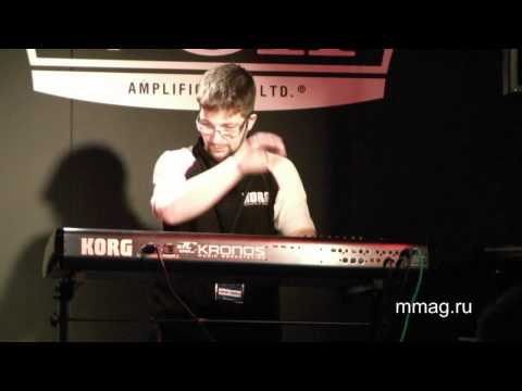 mmag.ru: Musikmesse 2011 - Korg Kronos Demo
