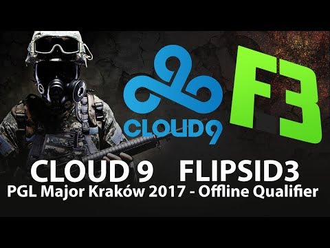 CLOUD 9 vs Flipsid3 PGL Major Kraków 2017 - Offline Qualifier CS GO