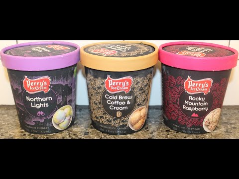 Perry’s Ice Cream: Northern Lights, Cold Brew Coffee & Cream and Rocky Mountain Raspberry Review