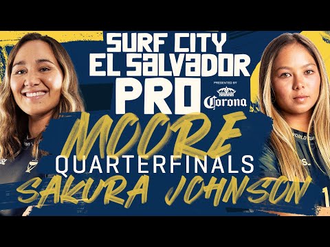 Carissa Moore vs Bettylou Sakura Johnson | Surf City El Salvador Pro - Quarterfinals Heat Replay
