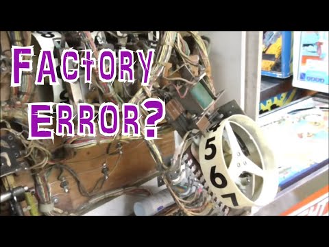 I Think I Found A Factory Screw-Up On This 1968 Chicago Coin GUNSMOKE Pinball Machine - Repair #3