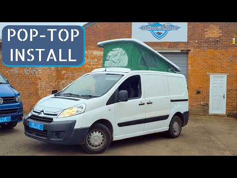 Professionals install Pop-Top roof - Part 1/2