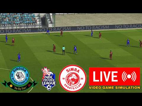 Simba vs Singida Black Stars - NBC Premier League 2026 LIVE Score & PES21 Simulation