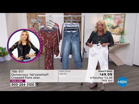 Democracy "Ab"solution Cropped Flare Jean